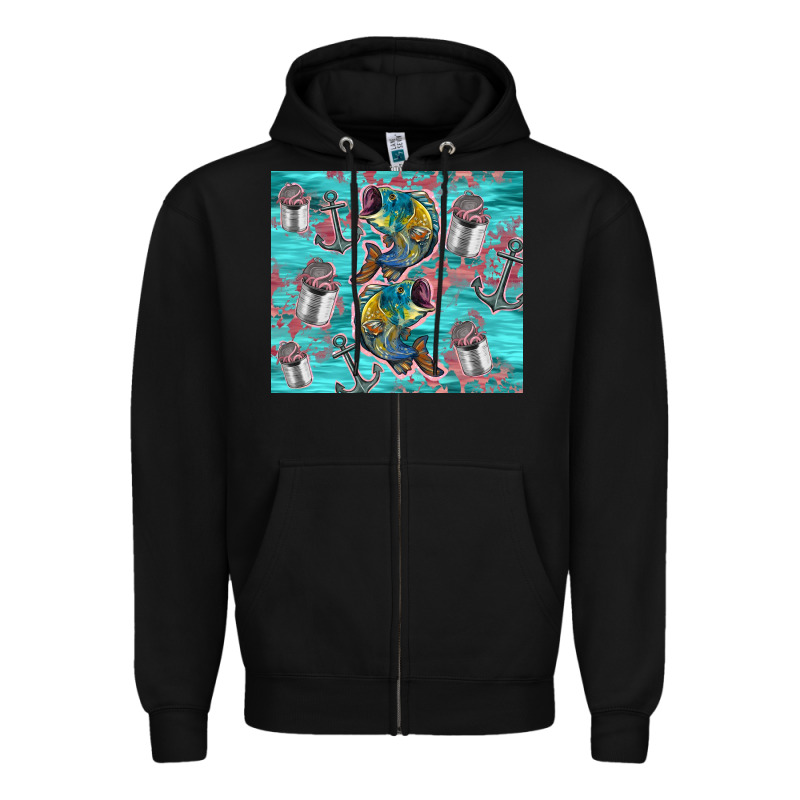 Fish Lures Zipper Hoodie by TumblerDesignByShophia | Teevron