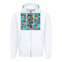 White fish lures Zipper Hoodie - TumblerDesignByShophia