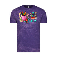 Cloud Purple daycare crew Vintage Tee - NancyCooperArtShop