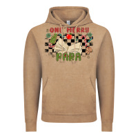 Vintage Coffee one merry para Vintage Hoodie - MaliasSmallBusiness