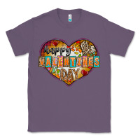 Lavender Happy Valentınes Day Classic Tee - CowhideDigitalArt