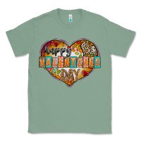 Sage Happy Valentınes Day Classic Tee - CowhideDigitalArt