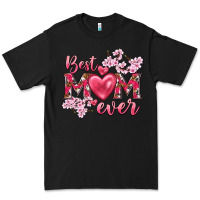 Black best mom ever Premium Tee - NancyCooperArtShop