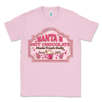 Bubblegum Pink santas hot chocolate Classic Tee - MaliasSmallBusiness