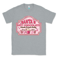 Heather Grey santas hot chocolate Classic Tee - MaliasSmallBusiness
