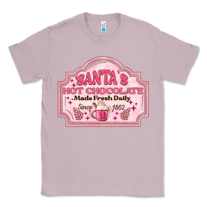 Santas Hot Chocolate Classic Tee by MaliasSmallBusiness | Teevron