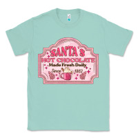 Seafoam santas hot chocolate Classic Tee - MaliasSmallBusiness