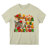 Mossy dia de los muertos Heavy Core Tee - AdoDesignShop