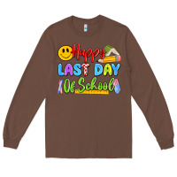 Chestnut happy last day of school Long Sleeve Tee - Artiststas