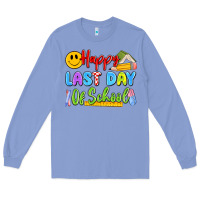 Colony Blue happy last day of school Long Sleeve Tee - Artiststas