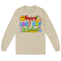 Mushroom happy last day of school Long Sleeve Tee - Artiststas