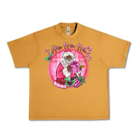 Peanut Butter ho ho ho pink black santa christmas Urban Heavy Tee - MaliasSmallBusiness