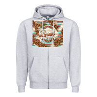 Heather Grey support local business Zipper Hoodie - TumblerDesignByShophia