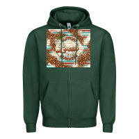 Sports Green support local business Zipper Hoodie - TumblerDesignByShophia