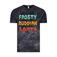 Cloud Black dance like frosty shine like rudolph give like san Vintage Tee - MaliasSmallBusiness