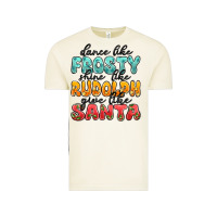 Vintage Arctic dance like frosty shine like rudolph give like san Vintage Tee - MaliasSmallBusiness