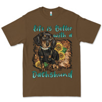 Cacao life is better with a dachshund Premium Tee - BarkalooDesign