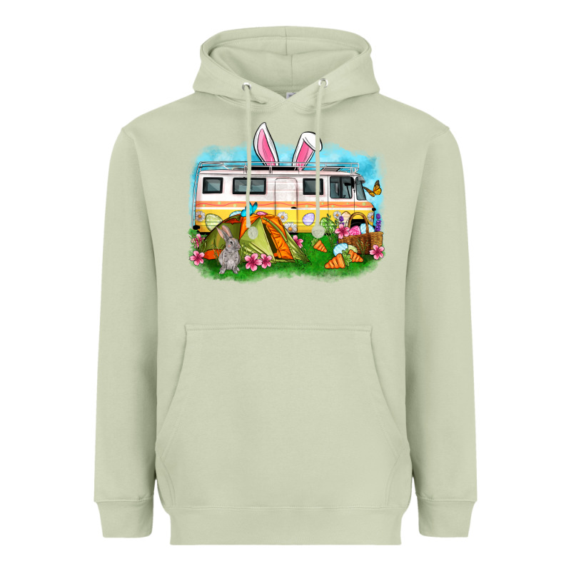 Easter Day Camper Heavyweight Hoodie by OliviaCreatesArt | Teevron