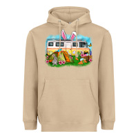 Mushroom Easter Day camper Heavyweight Hoodie - OliviaCreatesArt