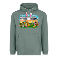 Sage Easter Day camper Heavyweight Hoodie - OliviaCreatesArt