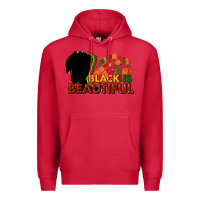 Cardinal Black is beautiful Premium Hoodie - HowdyJamesFarm