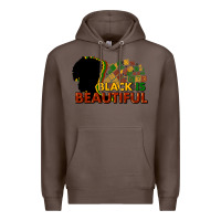 Coffee Black is beautiful Premium Hoodie - HowdyJamesFarm
