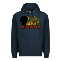 Navy Black is beautiful Premium Hoodie - HowdyJamesFarm