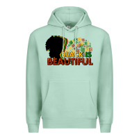 Seafoam Black is beautiful Premium Hoodie - HowdyJamesFarm