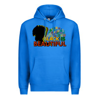True Royal Black is beautiful Premium Hoodie - HowdyJamesFarm