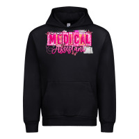 Black valentine medical assistant Urban Hoodie - CowhideDigitalArt