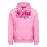 Fuchsia Pink valentine medical assistant Urban Hoodie - CowhideDigitalArt