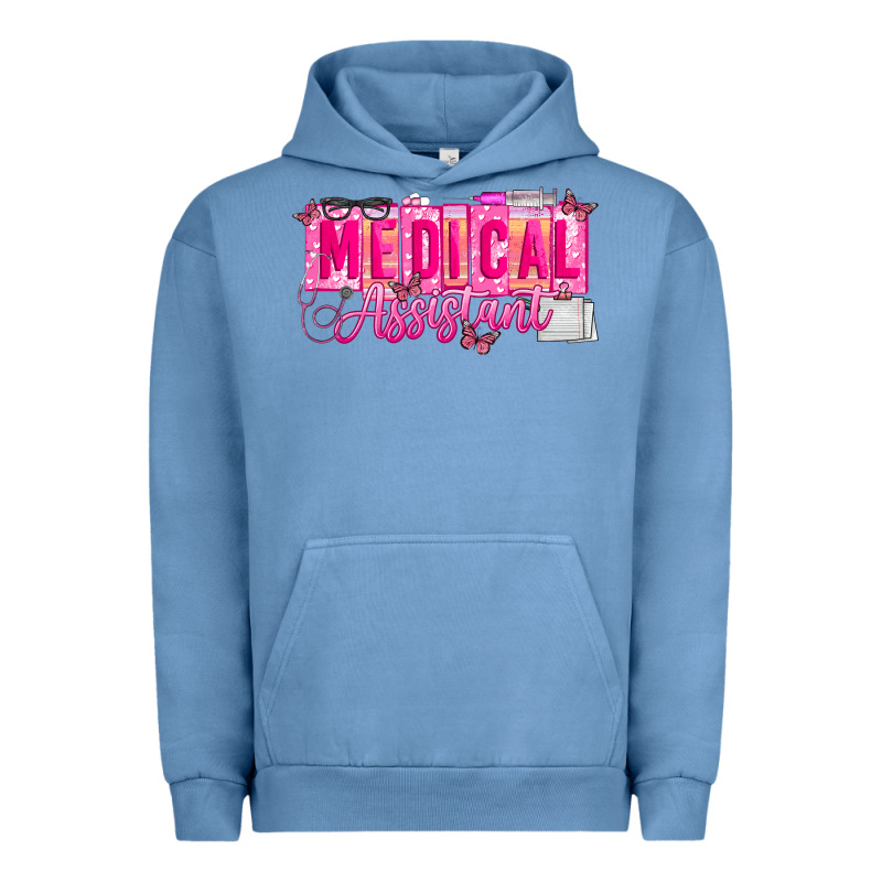 Valentine Medical Assistant Urban Hoodie by CowhideDigitalArt | Teevron