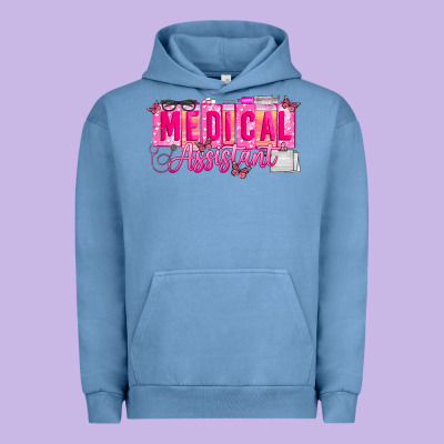 Valentine Medical Assistant Urban Hoodie Designed By Cowhidedigitalart