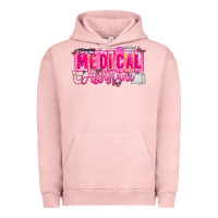 Pigment Salmon valentine medical assistant Urban Hoodie - CowhideDigitalArt