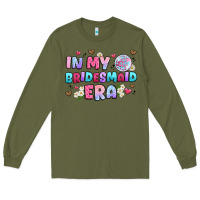Army Green in my bridesmaid era Long Sleeve Tee - Artiststas