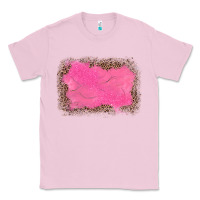 Bubblegum Pink gemstone pink leopard background Classic Tee - JahusDesignShop
