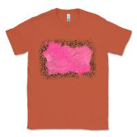 Copper gemstone pink leopard background Classic Tee - JahusDesignShop