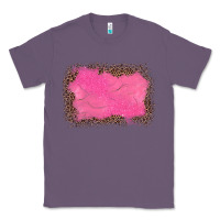 Lavender gemstone pink leopard background Classic Tee - JahusDesignShop