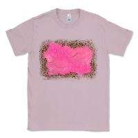 Lilac gemstone pink leopard background Classic Tee - JahusDesignShop