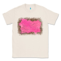 Natural gemstone pink leopard background Classic Tee - JahusDesignShop