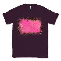 Plum gemstone pink leopard background Classic Tee - JahusDesignShop