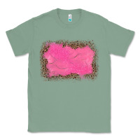 Sage gemstone pink leopard background Classic Tee - JahusDesignShop