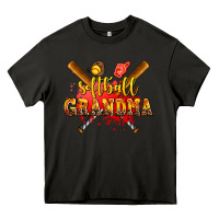 Asphalt softball grandma Heavy Core Tee - AdoDesignShop