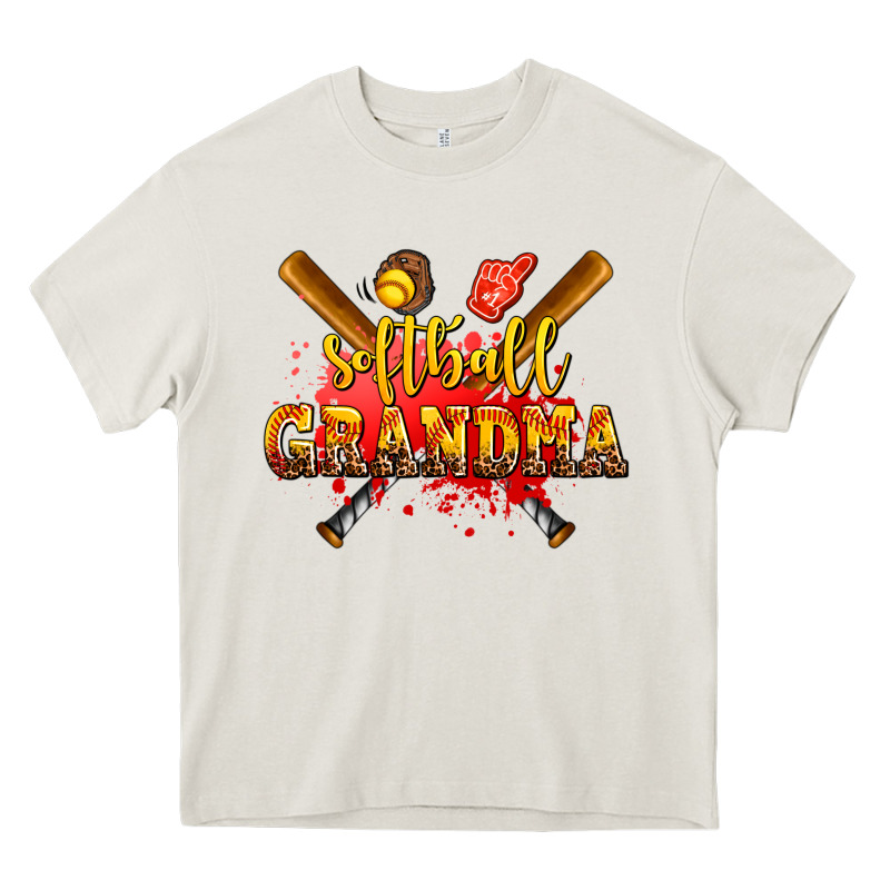 Softball Grandma Heavy Core Tee by AdoDesignShop | Teevron