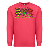 Cardinal peace love crawfish olivia Premium Sweatshirt - OliviaCreatesArt