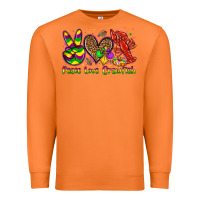 Carrot peace love crawfish olivia Premium Sweatshirt - OliviaCreatesArt