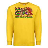 Lemon peace love crawfish olivia Premium Sweatshirt - OliviaCreatesArt