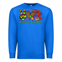 True Royal peace love crawfish olivia Premium Sweatshirt - OliviaCreatesArt