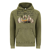 Vintage Olive nativity Vintage Hoodie - MaliasSmallBusiness