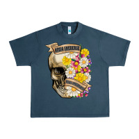 Midnight Navy kinda emotional kinda emotionless Urban Heavy Tee - MaliasSmallBusiness